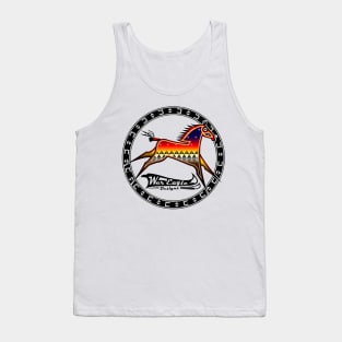 Protecting the people Black Horse Tank Top